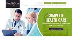 Desktop Screenshot of healthonemedicalcentre.com